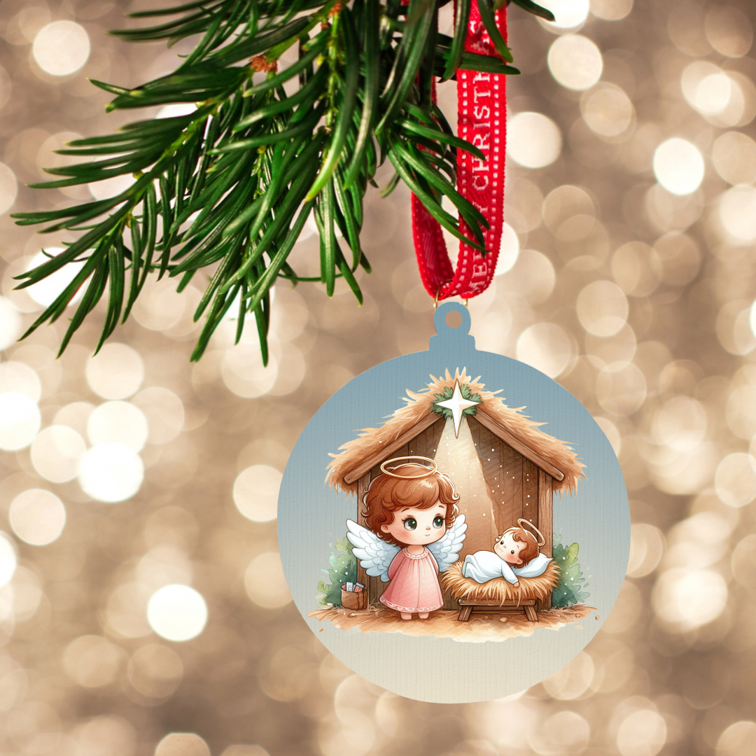 Bola de Natal Colecção Enchanted Angels 08