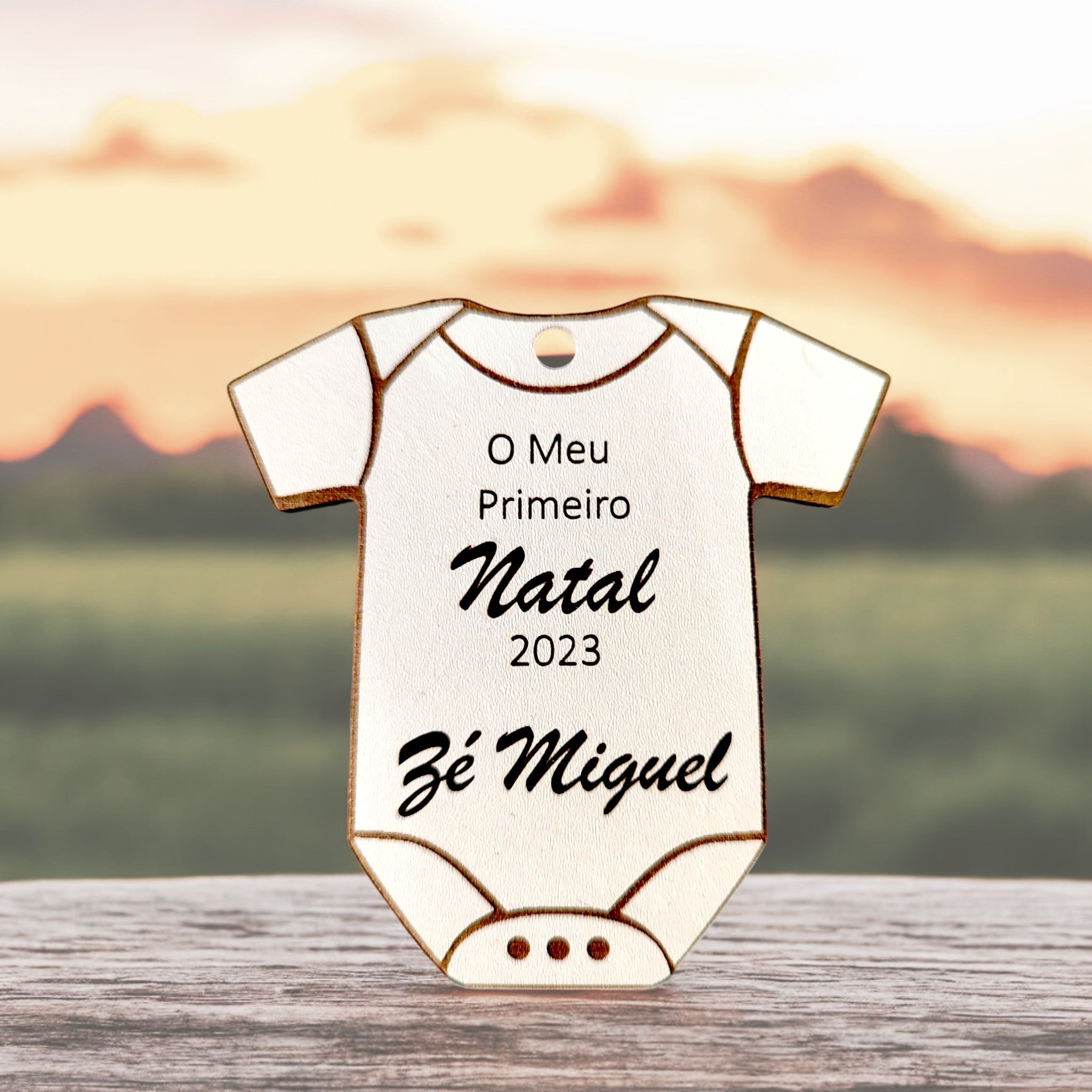 Bola de Natal - Primeiro Natal Bebé